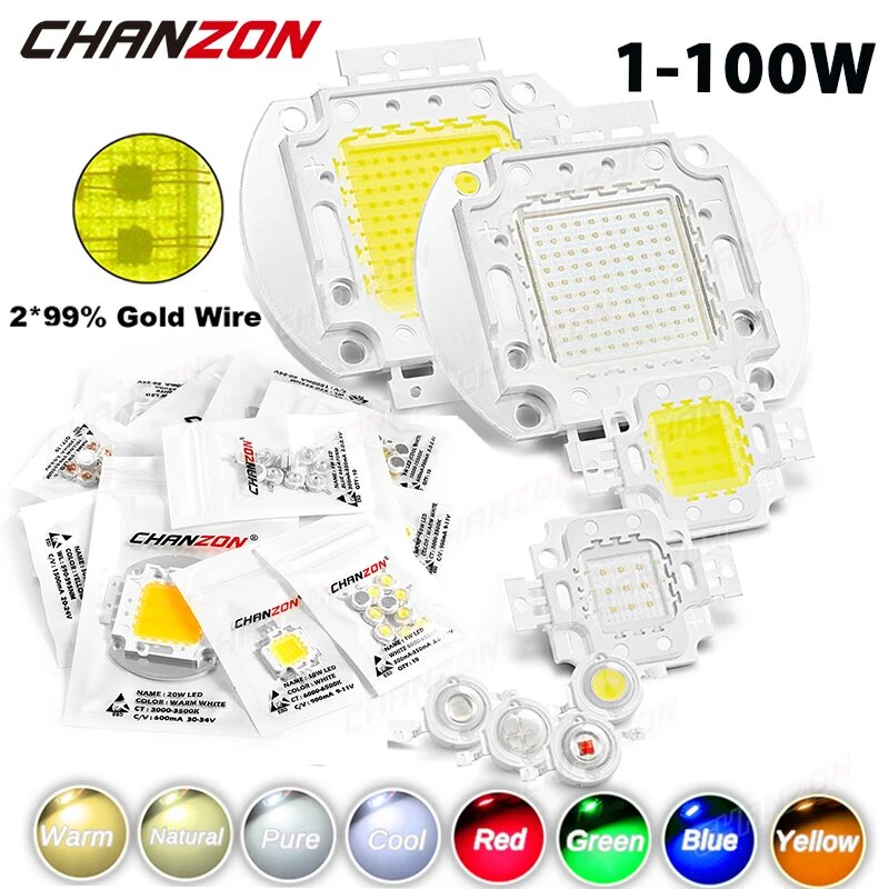 Светодиодная лампа CHANZON BALL 1-100Вт теплый/холодный белый/цветной 100W X 1 Piece Red