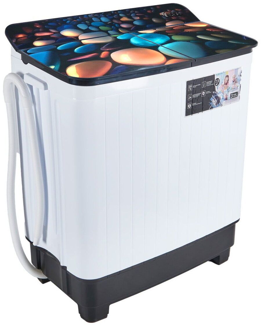 Активаторная стиральная машина Ideal ID-75С (белая О) 75 кг белый