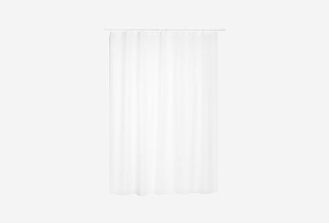 Штора для ванной комнаты 180 х 200 см Ridder Clean белый - фото №3