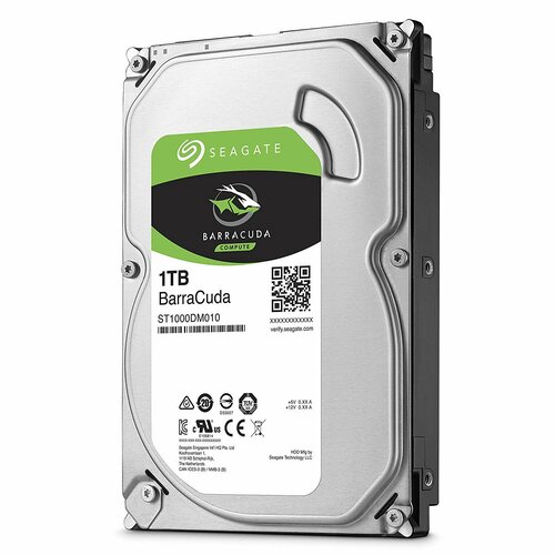 Жесткий диск Seagate Barracuda 1 ТБ Модель ST1000DM010 Оригинал 35 дюйма для ПК 3799₽