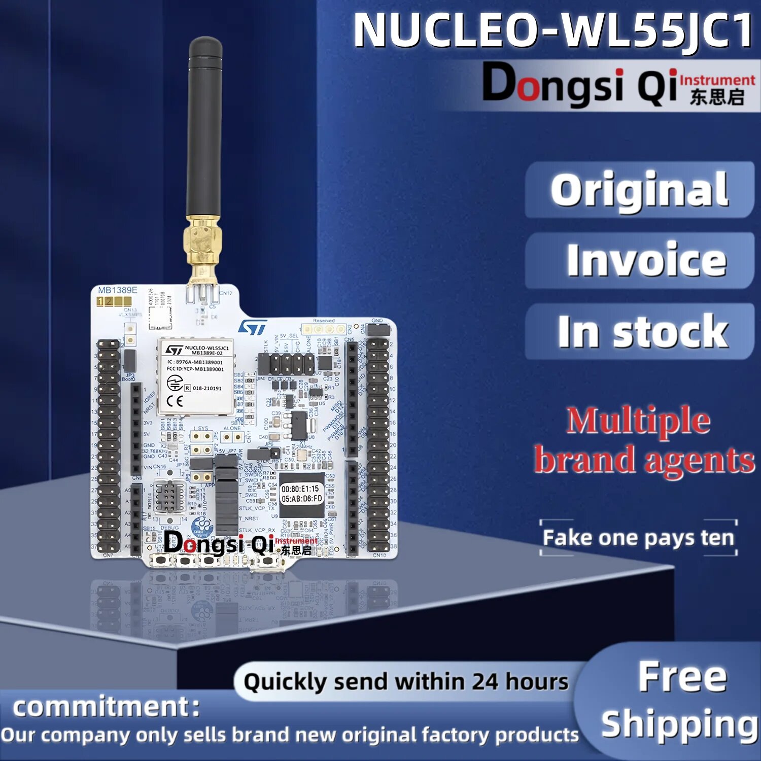 1 шт./лот NUCLEO-WL55JC1 Nucleo-64 оценочная плата разработки STM32WL55JCI 100% оригинальный запас