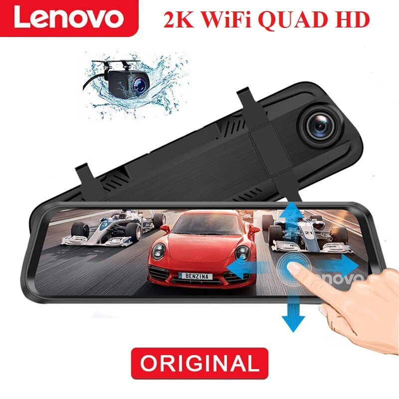 Видеорегистратор Lenovo 2K Wifi QUADHD полный сенсорный экран — фото 1