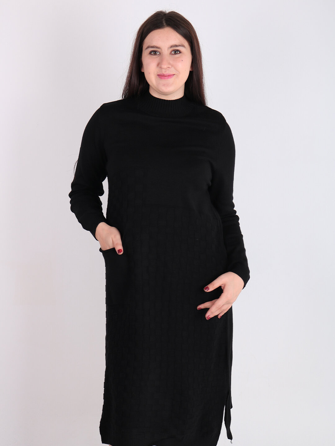 Туника , размер One Size, черный — фото 1