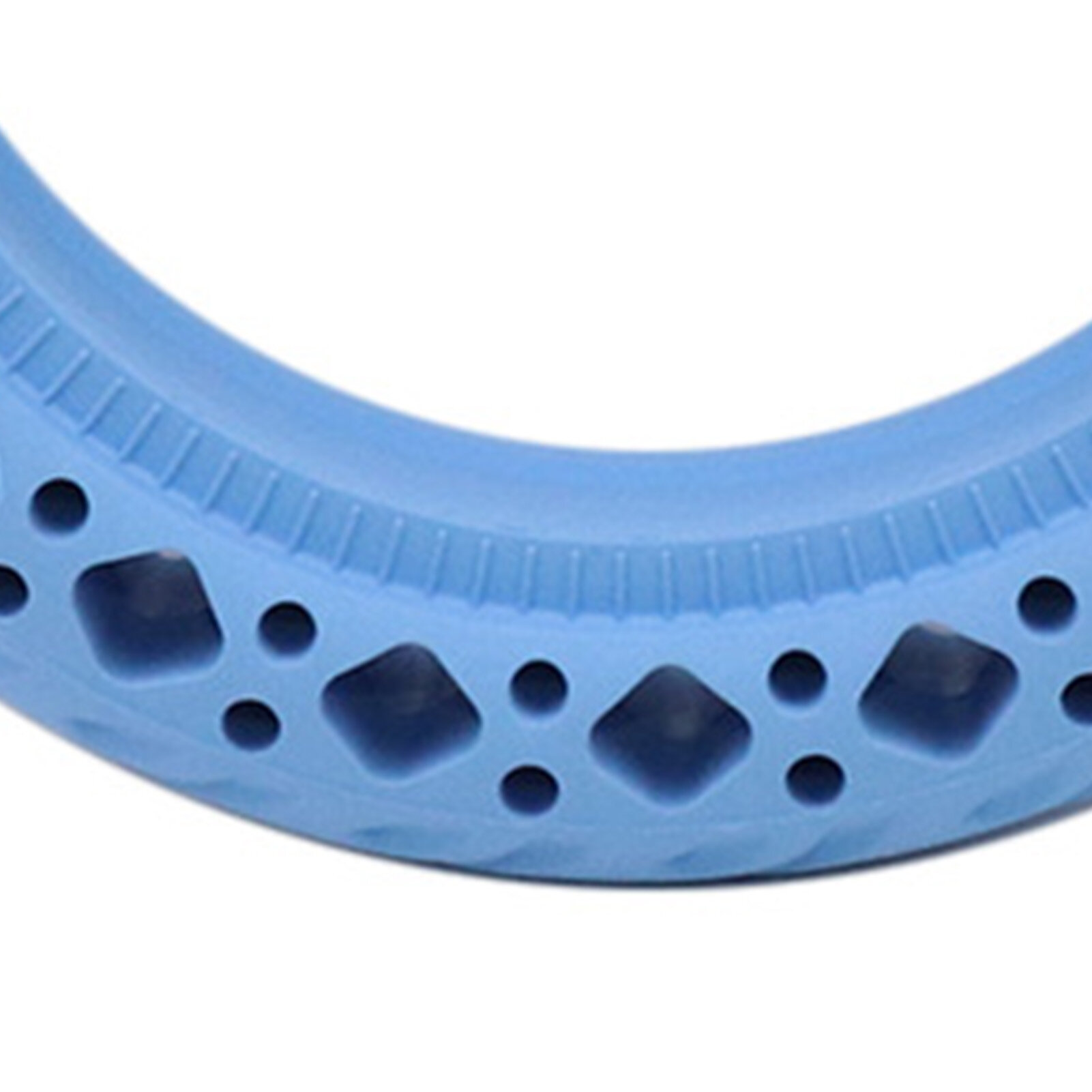 Картинки Электрический скутер Гумовое колесо с ячеистой структурой для замены шин Xiaomi Синий цвет