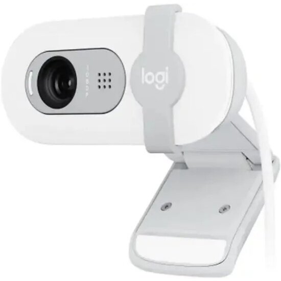 Веб-камера Logitech HD Webcam Brio 100 белый (960-001618)