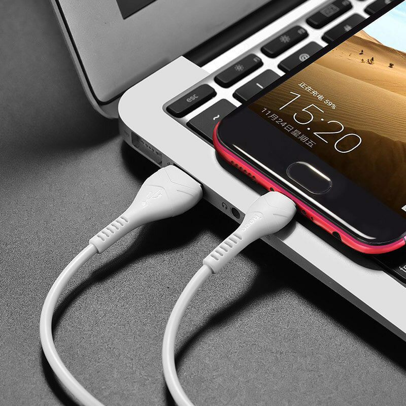 Кабель "X37 Cool Power", для зарядки и данных, USB-Micro-USB — фото 1
