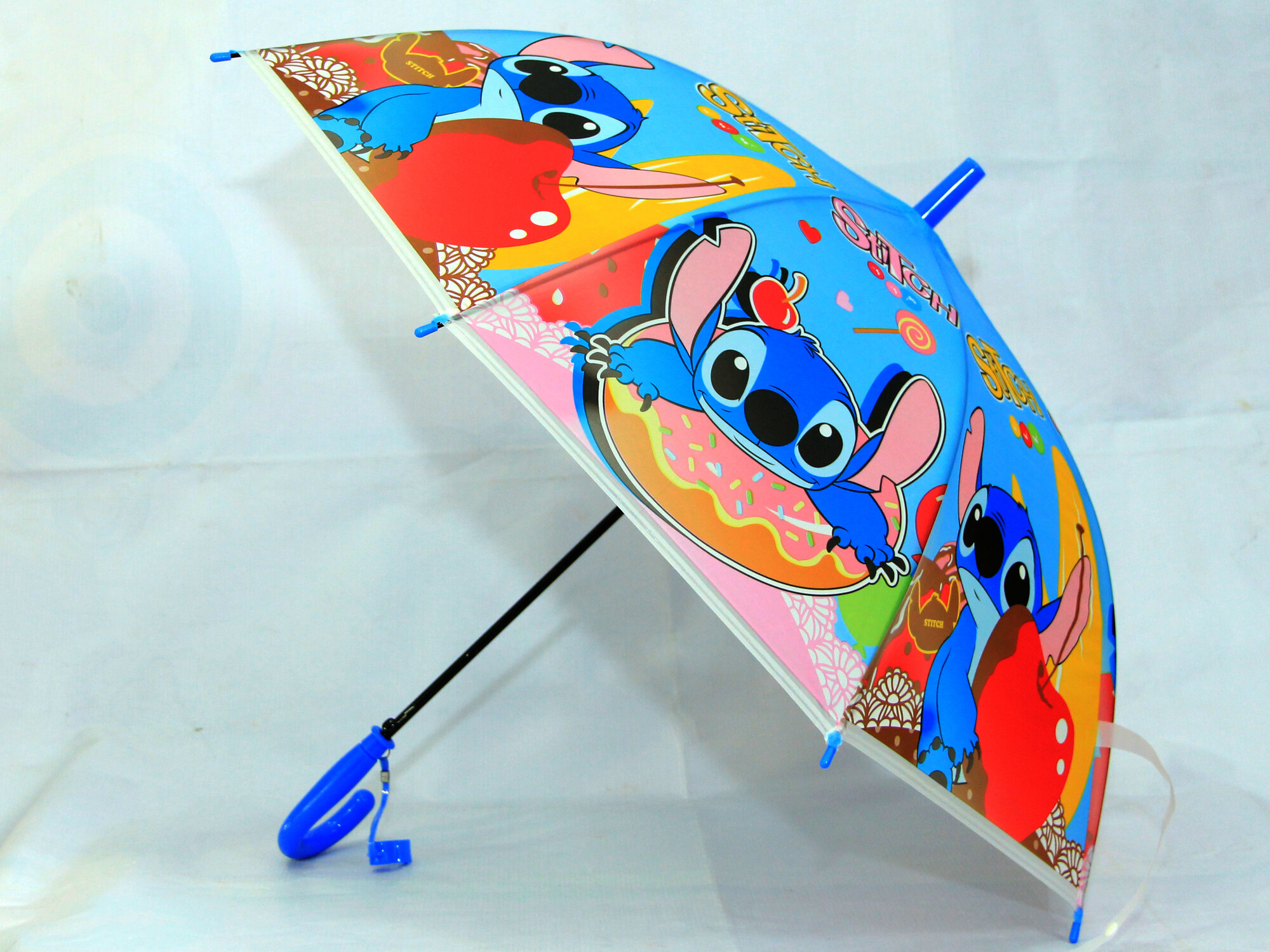 Зонт-трость , синий — фото 1