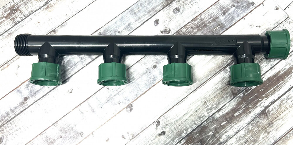 Гребенка прямая на 4 клап.(436) IRRITEC