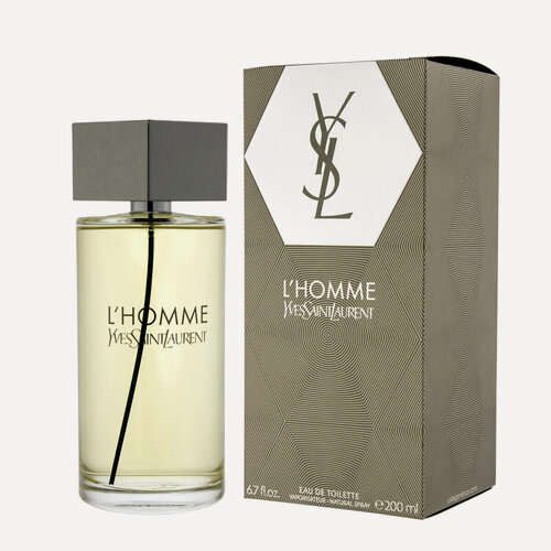 Изображение товара Yves Saint Laurent Туалетная вода L`Homme, цветочный, древесно-мускусный аромат для мужчин, 200 мл