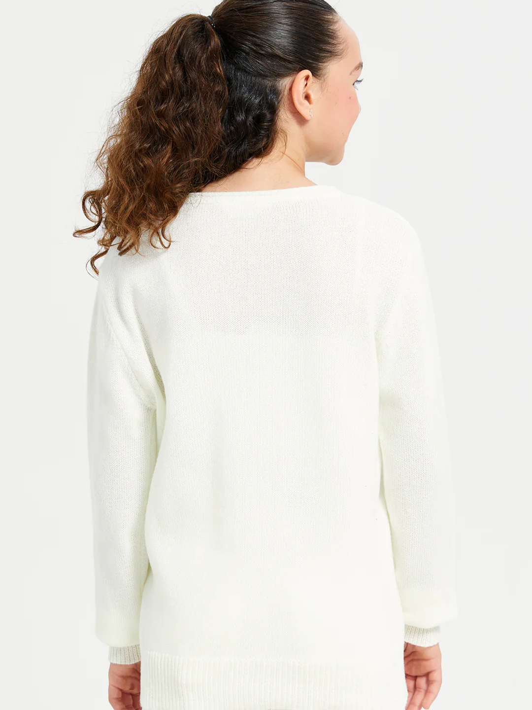 Пуловер REDTAG, размер 8-9 лет, cream — фото 1