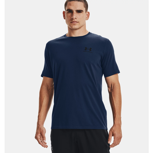 Футболка спортивная Under Armour, размер XXL, синий футболка для фитнеса under armour силуэт прямой размер xl красный