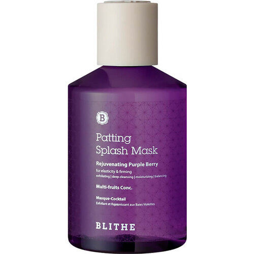 BLITHE Сплэш-маска омолаживающая Rejuvenating Purple Berry, 250 г, 150 мл