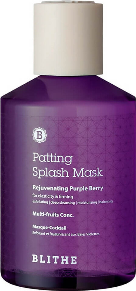 BLITHE Сплэш-маска омолаживающая Rejuvenating Purple Berry, 250 г, 150 мл