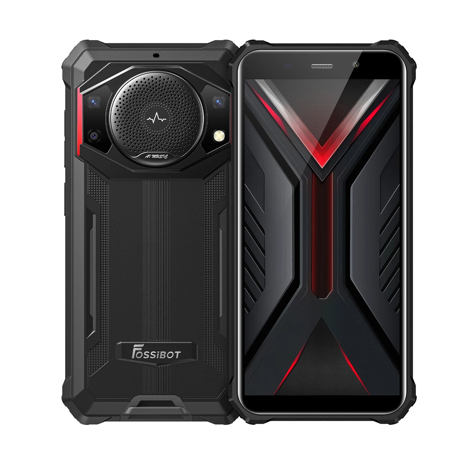 Смартфон, Fossibot F101 4/64 GB, Красный