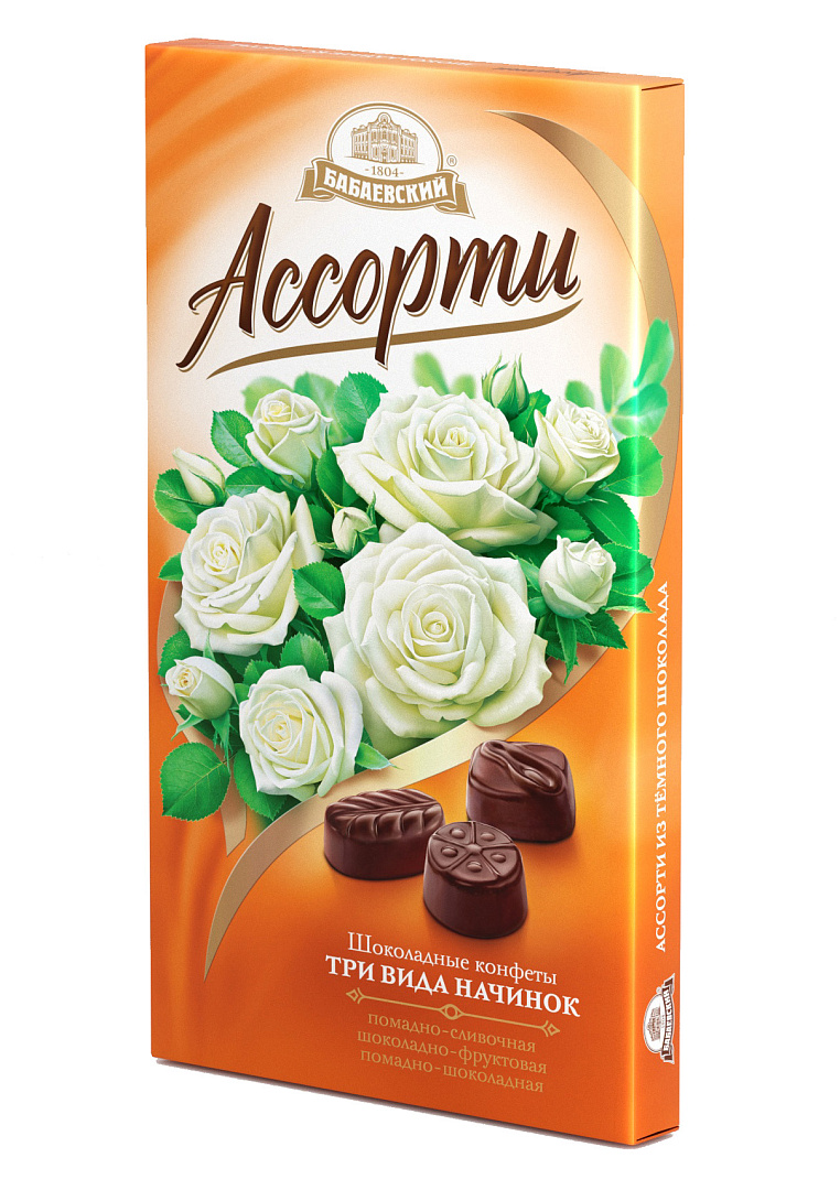 Конфеты Бабаевский Букеты шоколадное ассорти, 300 г - фото №4