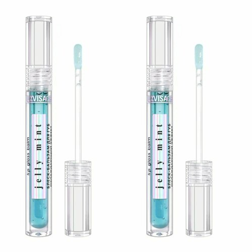 Бальзам блеск LuxVisage Jelly Mint, 2 шт.