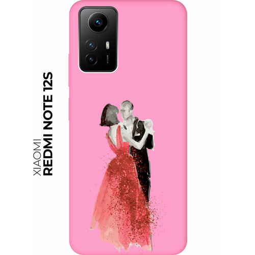 Матовый чехол Dancing Couple для Xiaomi Redmi Note 12s / Сяоми Редми Ноут 12с с 3D эффектом матовый чехол dancing couple для xiaomi redmi 12c сяоми редми 12с с 3d эффектом розовый