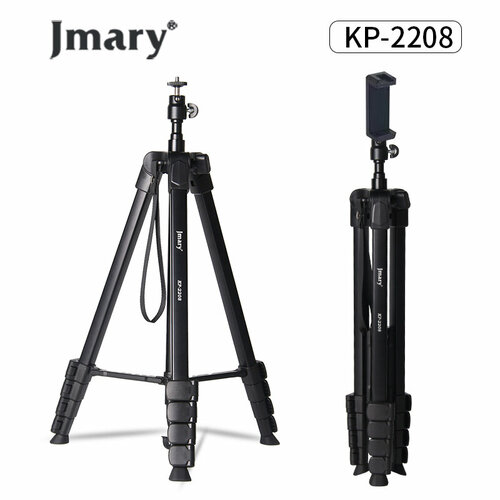 Штатив-трипод JMARY KP-2208, напольный, 44.5 - 171 см, черный