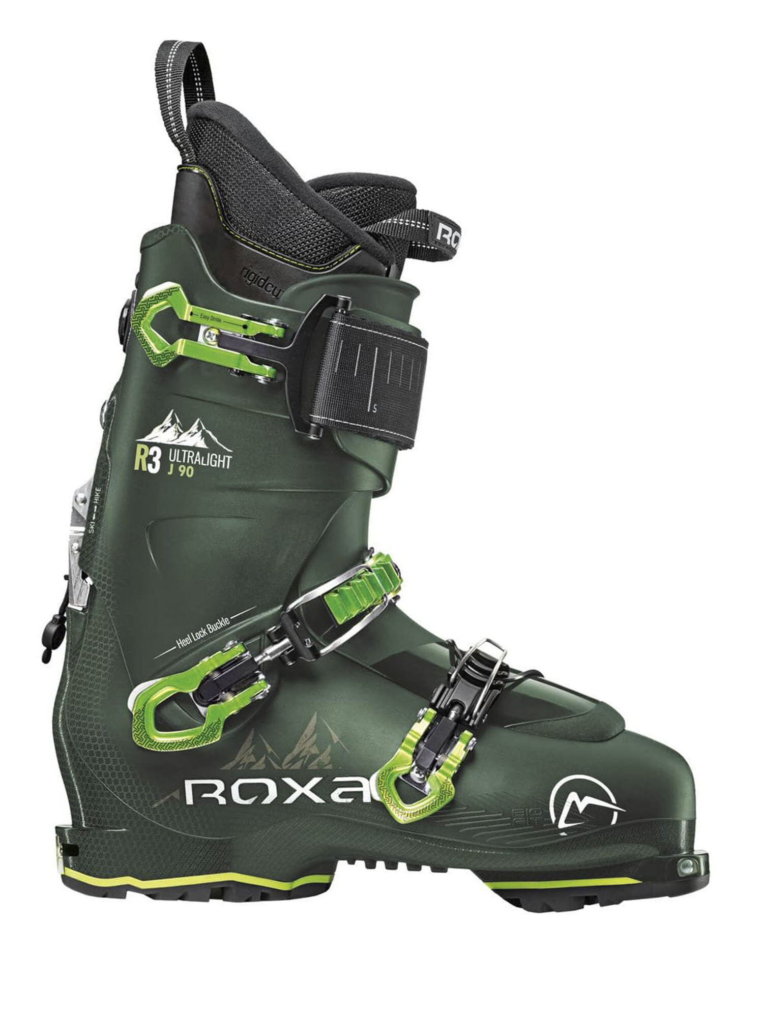 Горнолыжные ботинки детские ROXA R3 JUNIOR TI Dk green/dk green/dk green (см:23,5)