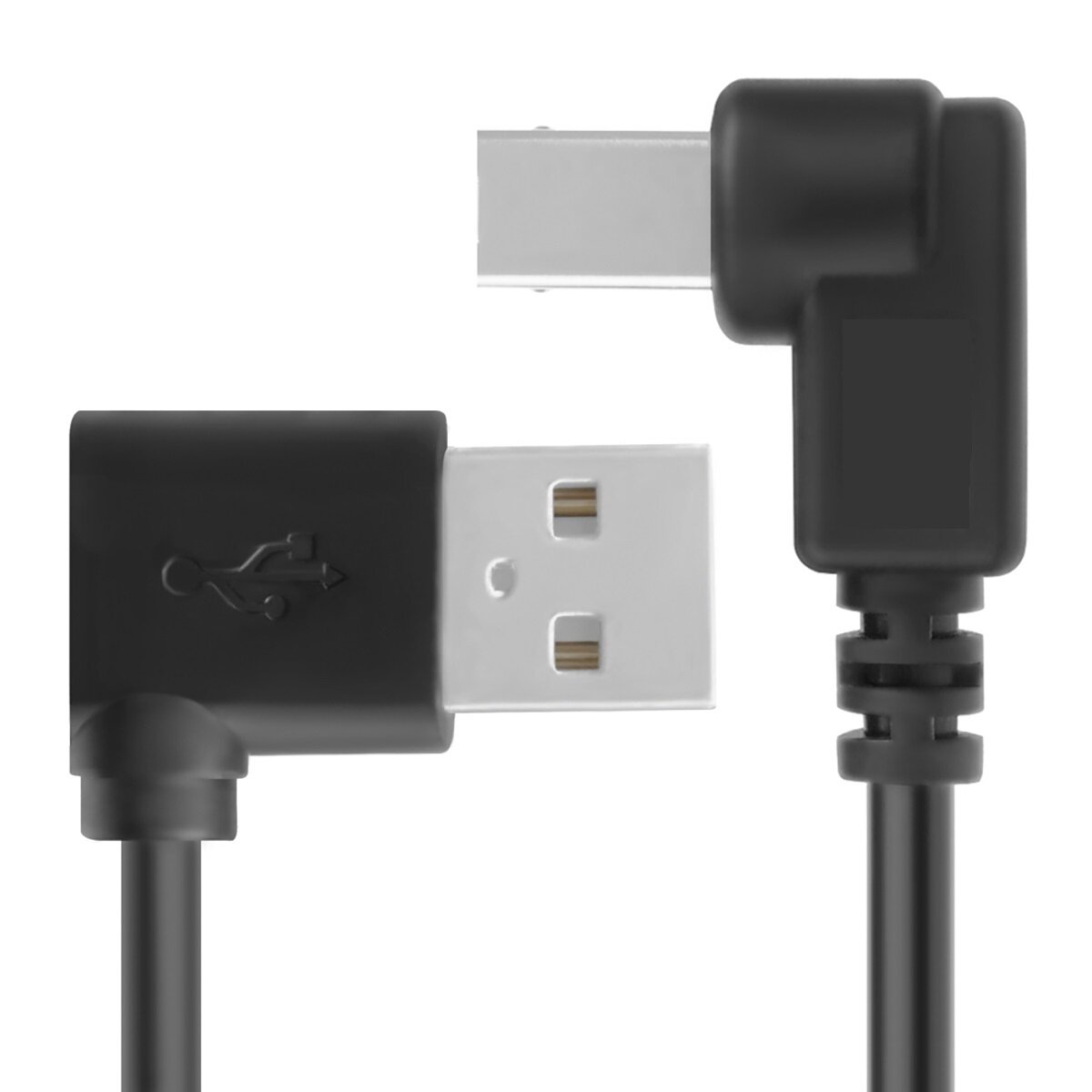 Кабель USB AM / BM для принтера сканера МФУ (GCR-AUPC5) черный 1.5м
