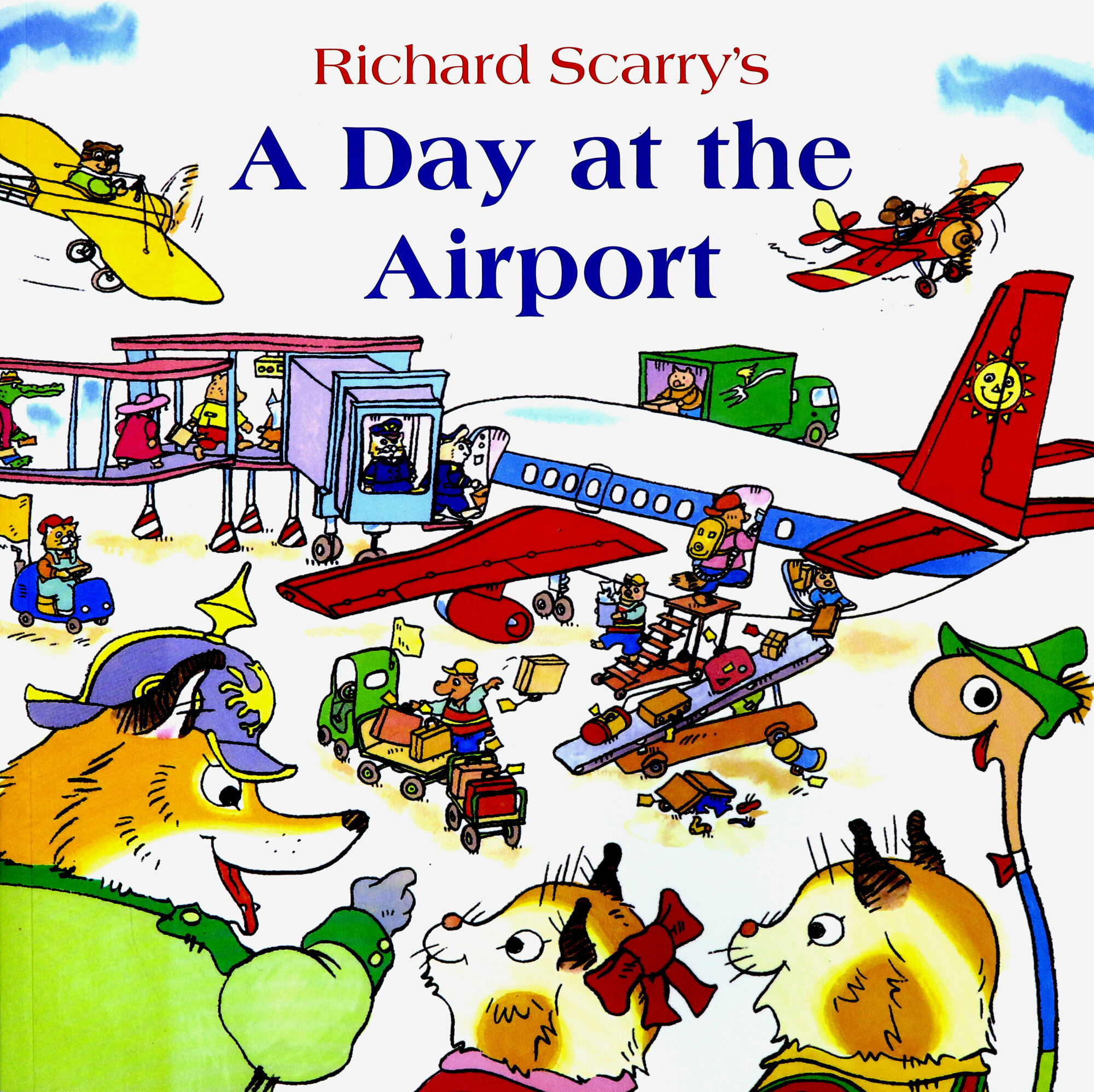A Day at the Airport (Scarry Richard) - фото №4