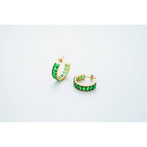 Комплект серег Miniature, фианит