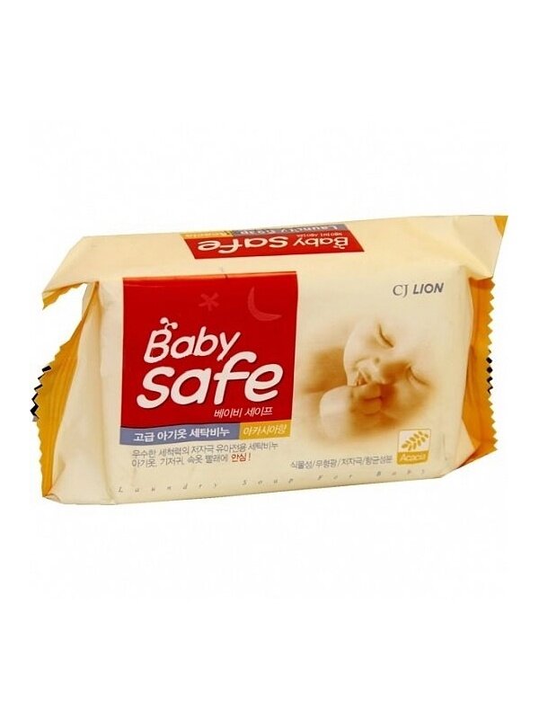 Мыло для стирки детских вещей с ароматом акации 190, BABY SAFE, Lion, 8806325615569