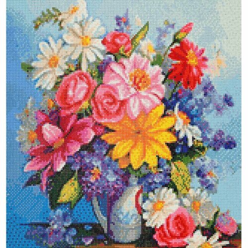 Алмазная мозаика 'Душистый букет', 40*40 см, Cristyle, Cr 440186