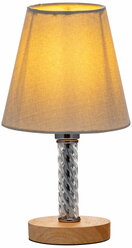 Лампа настольная Lamplandia L1470 LATO GREY, Е14*1 макс 40Вт