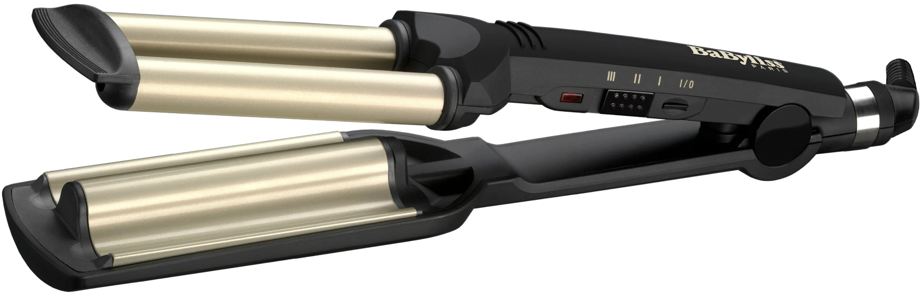 Щипцы для завивки волос BaByliss Easy Waves C260E, черный/золотой