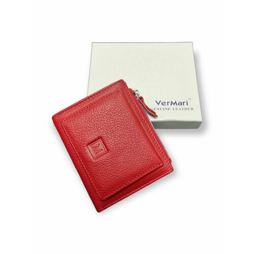 фото Кошелек 9932/red, фактура зернистая, красный pouchman