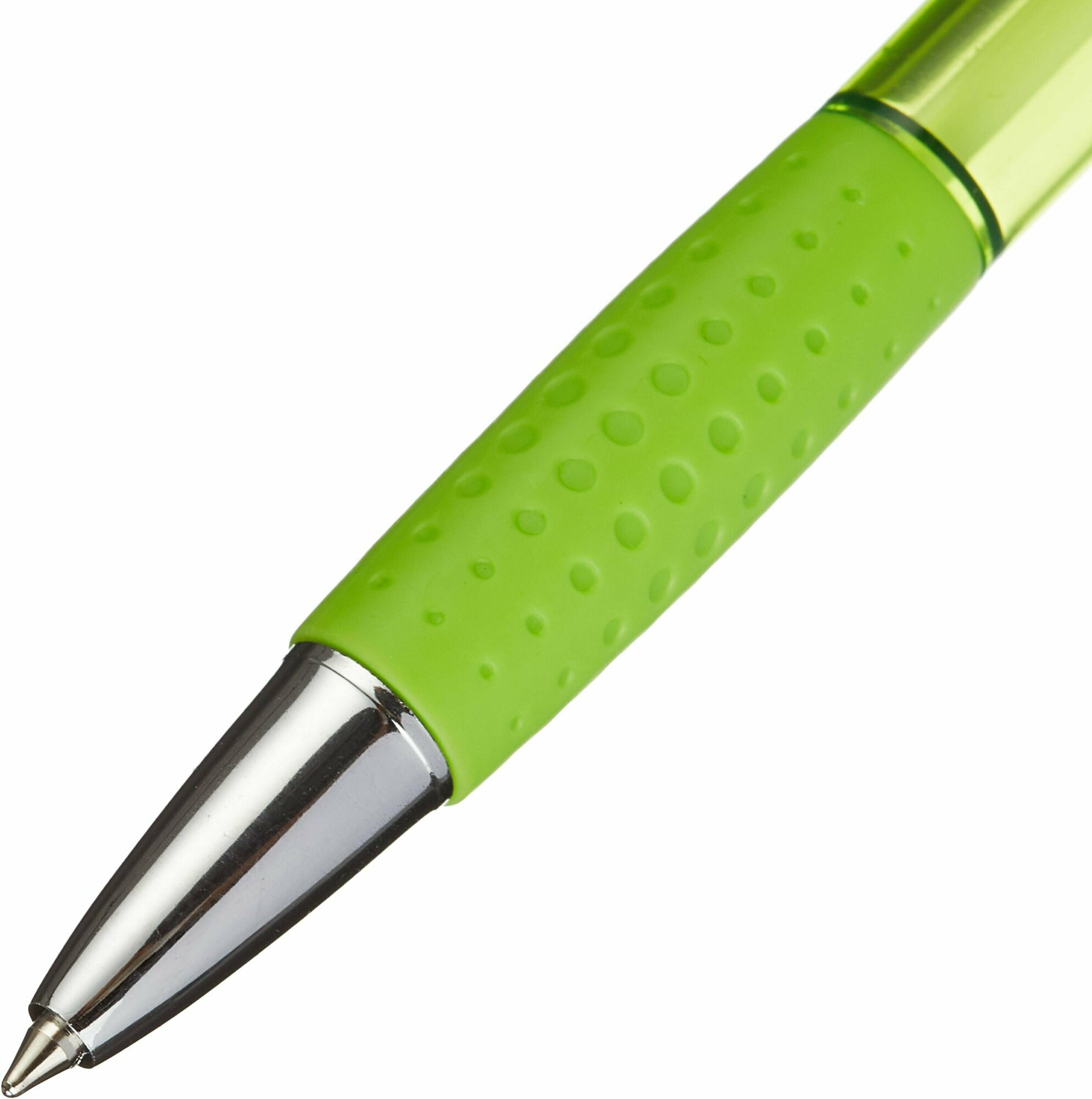 Ручка шариковая автоматическая Attache Happy, масляные чернила, синяя, 0.5 мм, набор 12 штук