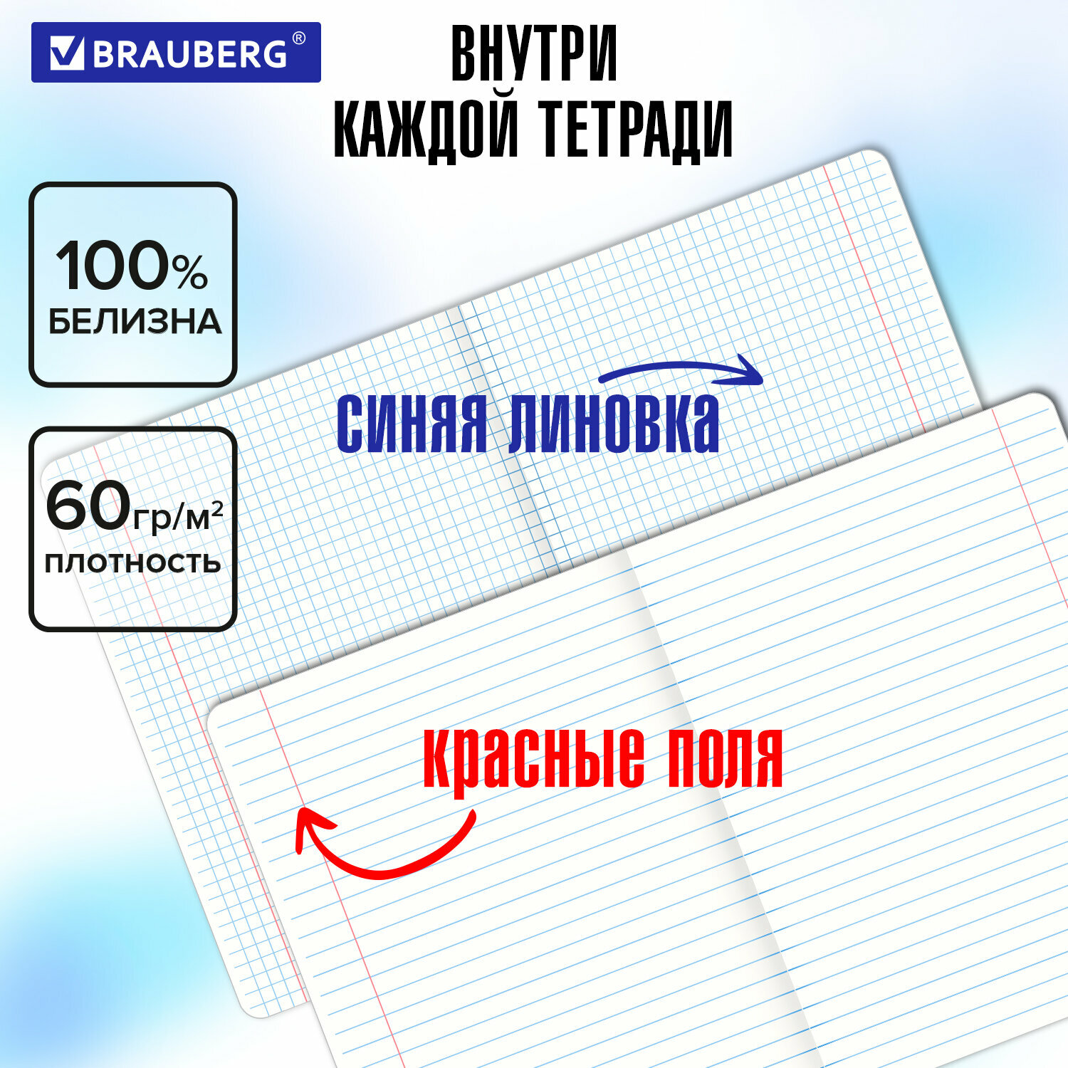 Комплект предметных тетрадей Кот-энтузиаст, 48 листов, клетка, линия, 12 штук Brauberg - фото №5
