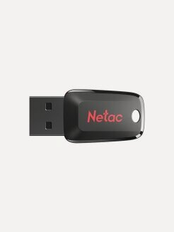 Изображение товара USB флеш-накопитель 128Gb Netac U197 mini черный/красный USB 2.0 (NT03U197N-128G-20BK)