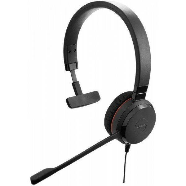 Компьютерная гарнитура Jabra EVOLVE 20 MS Mono, черный