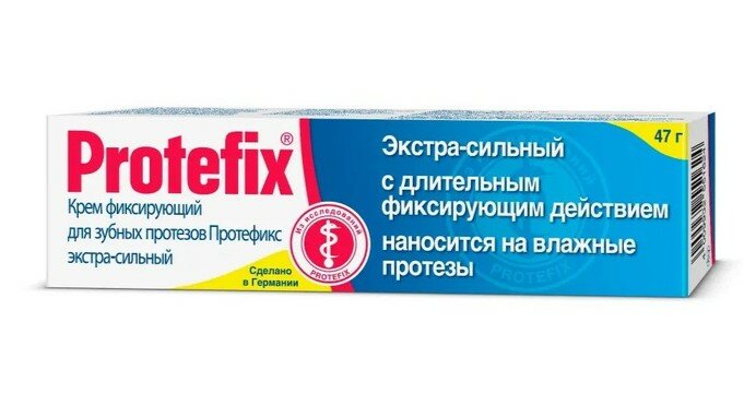 Protefix крем фиксирующий экстра-сильный, 40 мл