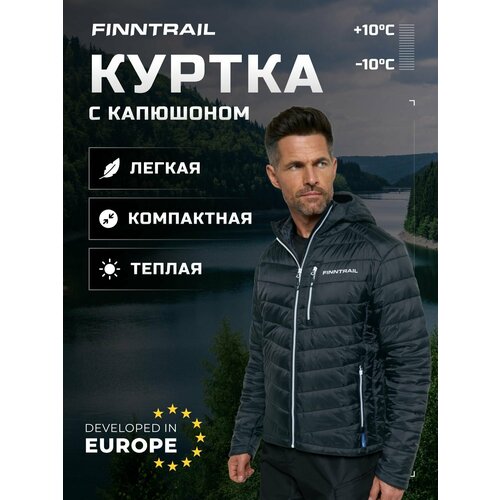 фото Куртка finntrail master hood, размер m, черный