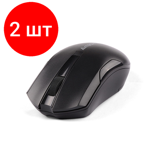 Комплект 2 штук Мышь компьютерная A4Tech V-Track чероптич1200dpiбеспровUSB G3-200NS 479600₽