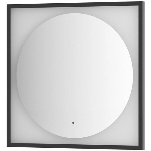 Зеркало 70x70 см черный матовый Defesto Eclipse DF 2222R