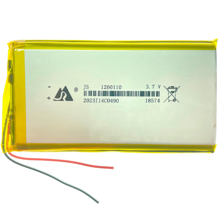 Аккумулятор (батарея) 1260110 10000mah 37v (12х60х110 мм)