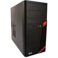 Компьютер IRU Home 310H5SE, Intel Core i3 10100, DDR4 8ГБ, SSD 512ГБ, Intel UHD Graphics 630, Free DOS, черный (1994701)