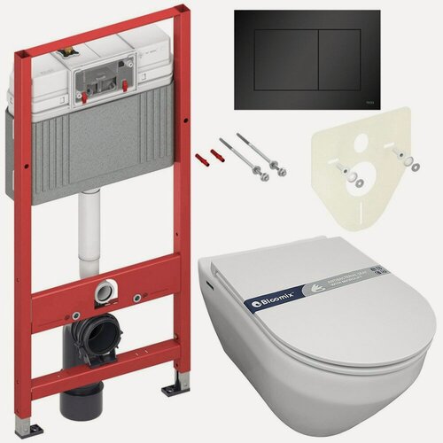 Изображение товара Инсталляция TECE TECEbase 2.0 9400401-9240407 + унитаз Bloomix Modern 2.0 T120208R/UF1 безободковый с сиденьем