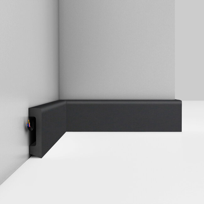 фото Плинтус напольный Decomaster D234-112, 1шт (длина 2,4м)