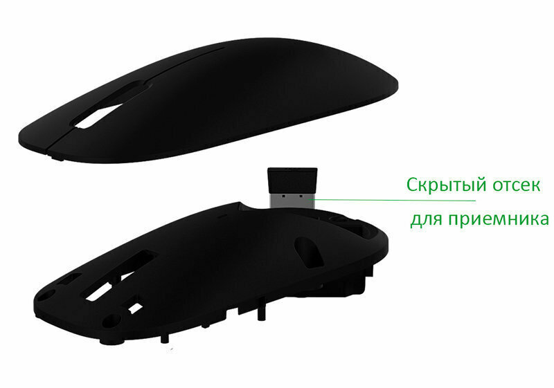 Беспроводная мышь Xiaomi Mi Wireless Mouse Lite USB беспроводная аккумуляторная Чёрная