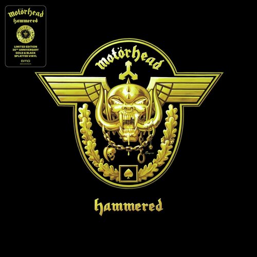 Виниловая пластинка Motorhead. Hammered. Yellow & Black Splatter (LP)