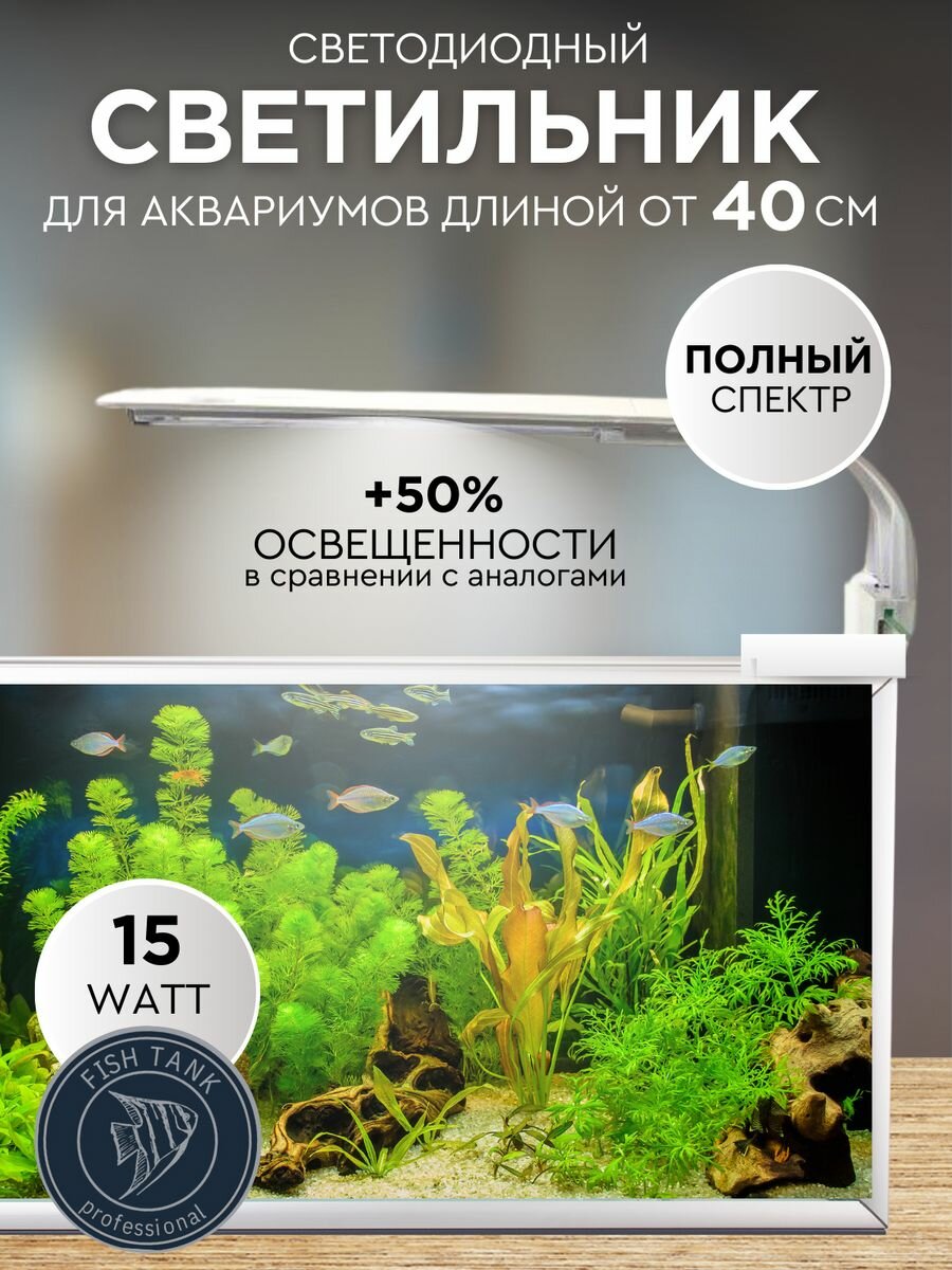 Светильники FISH TANK для пресноводных и морских аквариумов