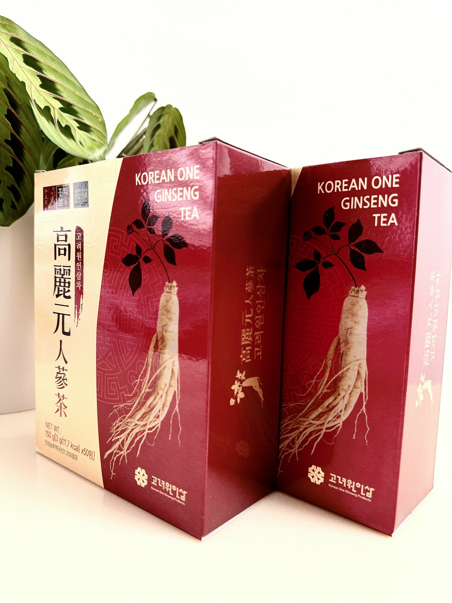 Чай с женьшенем, Korean One Ginseng Tea - 50 пакетиков - фотография № 6