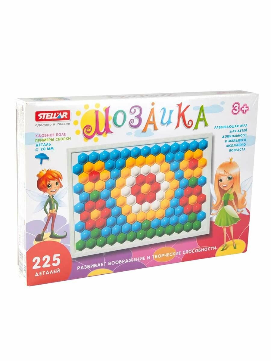 Мозаика 20 мм (225 деталей) Stellar 01010