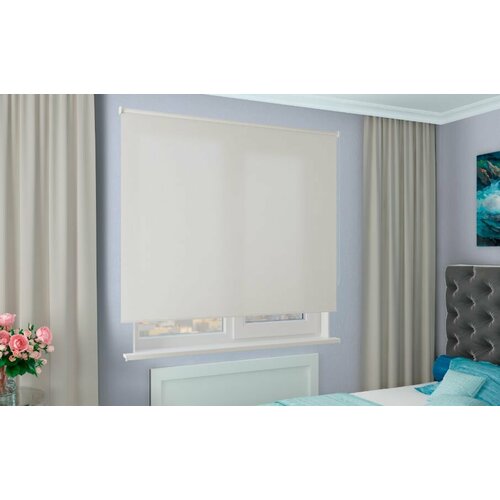 Рулонные шторы альфа серый ширина 190см х высота 1850