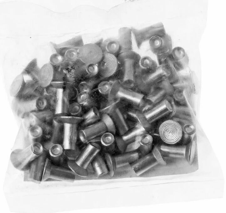 фото Заклепка колодки потайная 5.0х16мм ГАЗ-53, 3307,4301 64шт